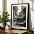 thumbnail image 5 of Antelope Canyon Black & White I - Arizona Photography Black and White Abstract Desert Nature Landscape Geometric Black Framed Wall Art Print 5 x 7 inches, 5 of 13