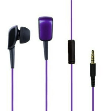 T-Mobile Stereo String Headset 3.5mm W/ Mic Original TMobile - Wire String (Purple and (Best Mobile Contract Offers)
