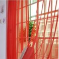 thumbnail image 3 of Teissuly 2 Pcs Pure Color Tulle Door Window Curtain Drape Panel Sheer Scarf Valances RD Teissuly WER2023112004595, 3 of 3