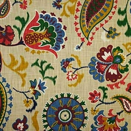 Majestic Materials - Waverly Siren Song Majestic Suzani Floral Vine, Sold by the Yard By Hancocks of Paducah