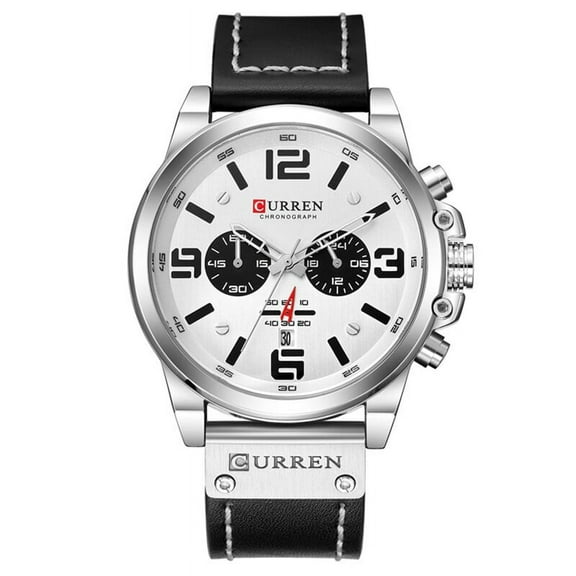 Men Watch CURREN 8314 Top Luxury Brand Mens Military Sport Wristwatch Genuine Leather Quartz Watch Waterproof Relogio Masculino