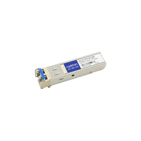 UPC: 0821455465059 | AddOn Cisco GLC-LH-SMD Compatible TAA compliant 1000Base-LX SFP Transceiver (SMF; 1310nm; 10km; LC; DOM)