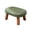 Green-D, variant on Hyknon Small Foot Stool Ottoman, Multiple Styles Faux Leather Wood Leg Foot Rest for Couch, Under Desk Pouf Footstool Footrest for Living Room Bedroom, Entryway Soft Padded Household Seating Stool