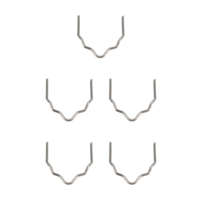 Decodeary 500pcs Fer à Souder de Qualité Professionnelle pour des Réparations Précises en Plastique Retardent les Machines à Souder en Acier Inoxydable en Forme de V 0.8 * 500pcs 5Set