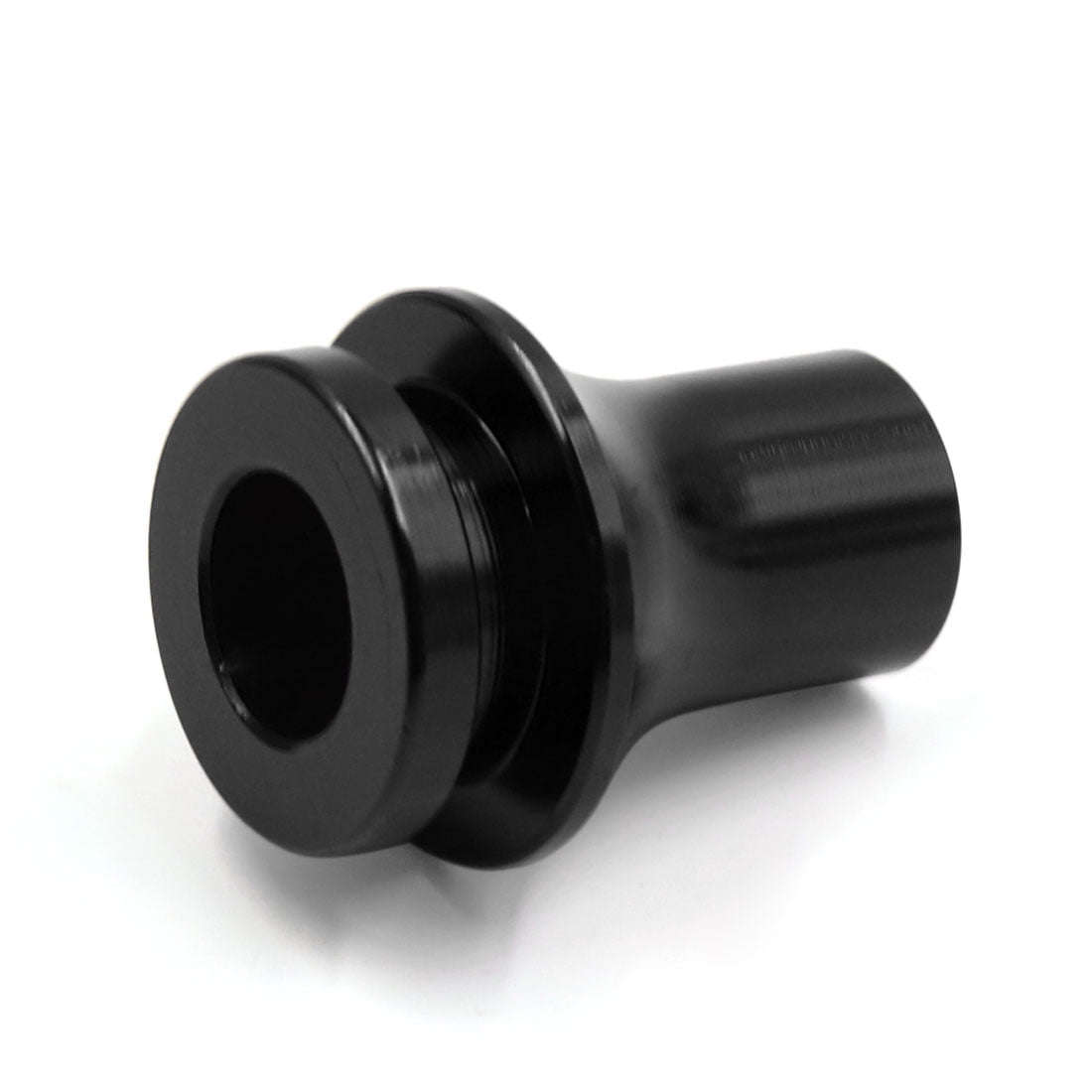 ALUMINUM ALLOY Black GEAR SHIFT KNOB BOOT RETAINER ADAPTER M10*1.5