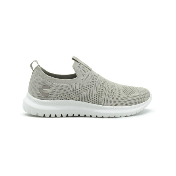Tenis Charly Para Mujer Tipo Calcetín Transpirables Ligeros Beige 25