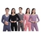 thumbnail image 2 of Guardurnaity Ropa interior térmica para hombre, cálida, previene el viento frío, Heattech, informal, sencilla, generosa, saludable, suave, ropa de Ropa interior Negro SG Guardurnaity AP013343-03, 2 of 6