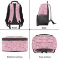 thumbnail image 6 of HUIACONG Cute Axolotl Donut Print School Backpack for Boys Girls Ages 6-18 Large Capacity Lightweight Water Resistant Bookbag for Elementary Middle High School Back to School Use, 6 of 7