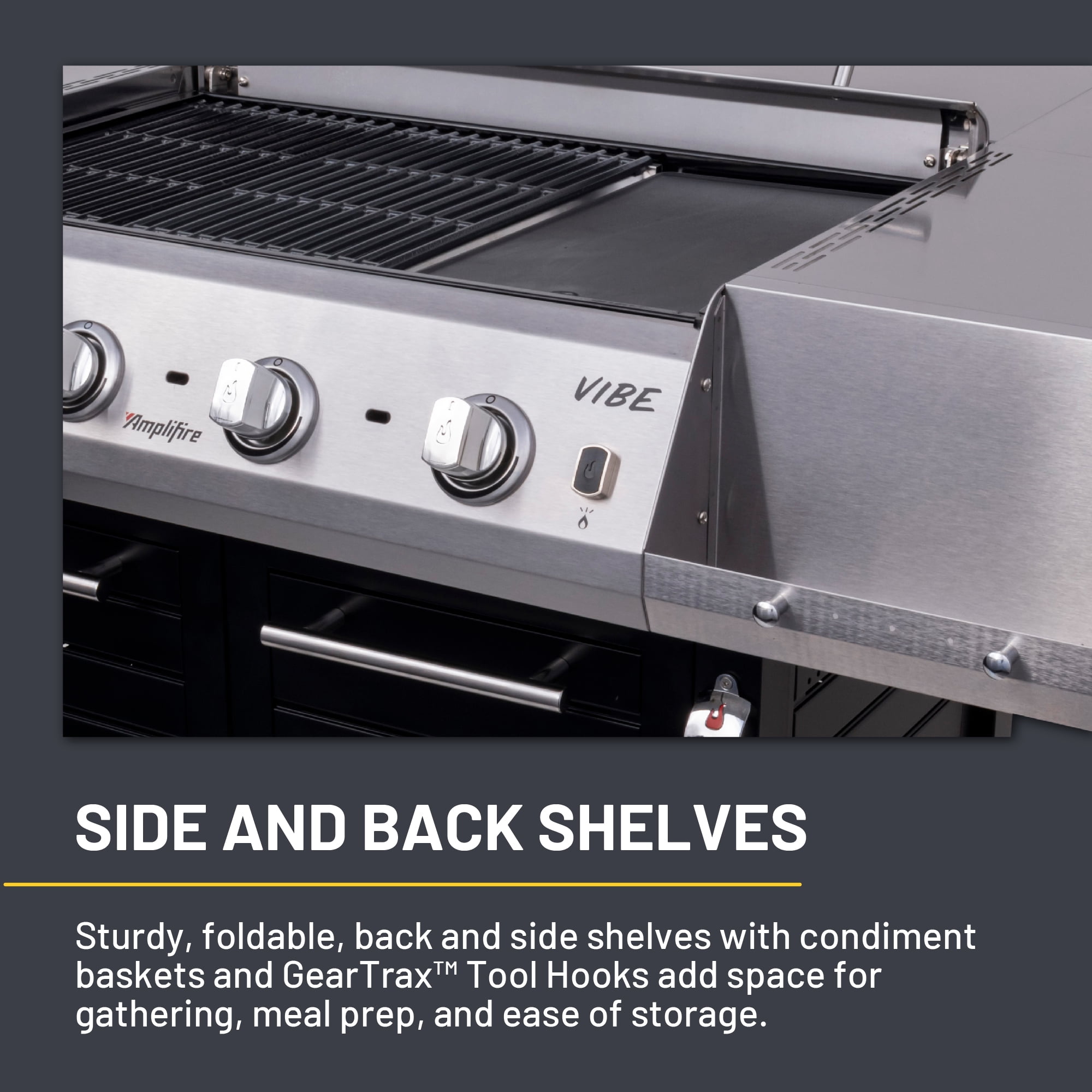 Charbroil® Vibe™ 535 Gas Grill - Griddle