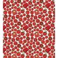 thumbnail image 3 of Ambesonne Food Duvet Cover Sets, Red Tomatoes Peppers Pattern, 2-Twin, White Scarlet Red, 3 of 4