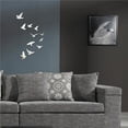 thumbnail image 4 of Promotion Clearance Hot Acrylic Birds Mirror Effect Mural Wall Sticker Removable Modern Room DIY Decoration, 4 of 5