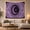 Lavender Moon, variant on Celestial Pattern With Purple Sun Rays and Moon Phases Mystical Boho for Yoga Enthusiasts Celestial Art Decor Christmas Gift Tapestry Wall Hanging for Meditation Room and Yoga Room