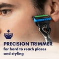 thumbnail image 6 of Gillette Men's Razor Blade Refills, 6 Pro-Glide Power & 2 Pro-Glide Shield Cartridges, 8 Count, 6 of 8