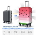 thumbnail image 5 of Haiem Watermelon Luggage Cover Printed Suitcase Covers for Luggage Elastic Washable Suitcase Protector Fits 18-32 Inch Luggage-Large, 5 of 8