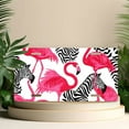 thumbnail image 4 of Flamingo and Zebra Pattern Front License Plate, Metal License Plate, Funny Standard Plates Personalized Novelty Decorative For Men/Women/Boys/Girls Car 6×12 Inch, 4 of 6