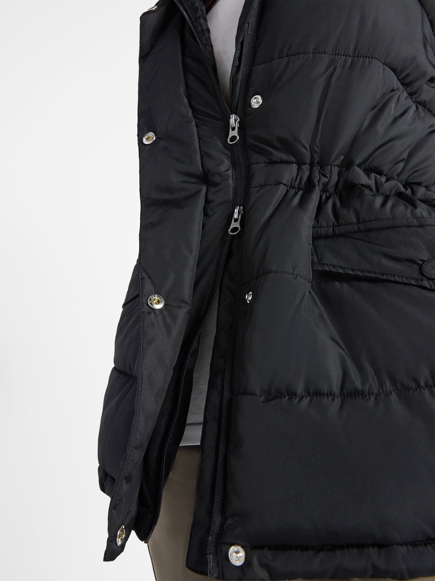 Ozark Trail Women's and Women's Plus Mid Length Puffer Coat, Sizes XS-2X