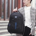 thumbnail image 2 of Business Laptop Backpack, Work Backpack For Men Women, Water Resistant Travel School Computer Bag Fit 15.6 Inch Laptop And Notebook, 2 of 2