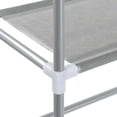thumbnail image 5 of vidaXL 3-Tier Storage Rack over Laundry Machine Silver 69x28x169 cm, 5 of 5