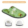 thumbnail image 5 of Ker-mit The Fro Slippers for Women Men Cotton Home Slippers Soft Fleece for Indoor Outdoor, 5 of 8