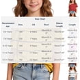 thumbnail image 3 of WRKEKC Girls Short Sleeve Tops Kids Star Print One Shoulder Short Sleeve Casual T-Shirt for Daily Wear 5-14 Years, 3 of 9