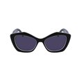 thumbnail image 2 of Lentes de Sol Karl Lagerfeld Mujer KL6127S Negro/Blanco negro, 2 of 8