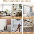 thumbnail image 3 of 2Pcs Carpet Rake with Handle 2 Row Tooth Handheld Rug Brush Ergonomic Carpet Groomer Fluffy Restoration Comb for Cleaning Pet, 3 of 5