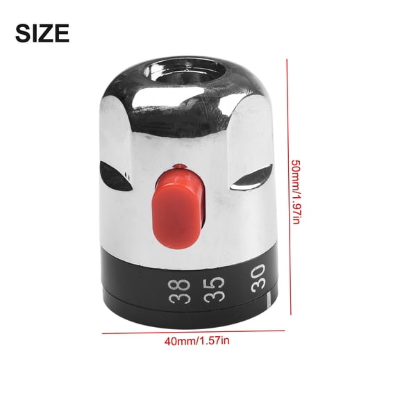 Temperature Control Handle For Thermostatic Bath Mixer Taps & Shower Valves