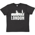 thumbnail image 3 of Inktastic London England City Skyline with Grunge Youth T-Shirt, 3 of 5