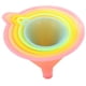 thumbnail image 1 of Juego de embudos de cocina de color arcoíris - 5 embudos de cocina Embudos para cocina, 1 of 5