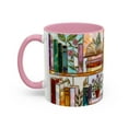 thumbnail image 4 of Stained Glass Bookshelf Mug - 15oz Ceramic Coffee Mug for Book Lovers, Dishwasher & Microwave Safe, 4 of 4