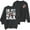Dark Gray, variant on Aocisk Women Fashion Casual Baseball Print Crew Neck Long Sleeve Pullover Hoodie Comfortable Top Beige L