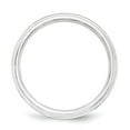 thumbnail image 2 of White Sterling Silver Ring Band Wedding Standard Flat, 2 of 4