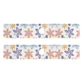 thumbnail image 7 of Yayeee Faucet Mat for Kitchen Sink 30" Diatomite Long Splash Guard Pad, Blue Retro Flower, 2 Pack, 7 of 7