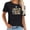 Black, variant on Going To Therapy Is Awesome Mental Health Awarenes Women's Casual Tee with Stylish Chest Graphic