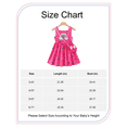thumbnail image 2 of Little Girls Clothes Little Girls Polka Dots Dress 5T Girls Summer Dress 6Y Girls Sundress Sleeveless Dress with Cute Bag Rose Red, 2 of 8