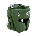 thumbnail image 4 of Fadi Sports A2 Premium Leather Boxing & MMA Headgear, Adult, Green, L/XL, 1 Piece, 4 of 6