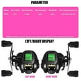 thumbnail image 3 of Electronic Baitcasting Fishing Reel LED Screen High Speed 7.2:1 10Kg Saltwater Waterproof Cast Drum Wheel Casting-Right, 3 of 5