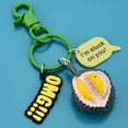 thumbnail image 3 of destyer Keychain Cute Fruit Shape Portable Door Car Key Holder Portable Schoolbag Backpack Handbag Keyring Pendant Woman Man Type 2, 3 of 8