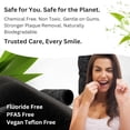 thumbnail image 2 of Charcoal Dental Floss | 6 refills + glass holder, 2 of 4