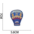 thumbnail image 2 of 19 piezas de parches termoadhesivos bordados, parches adhesivos de planetas morados, apliques de conejos del cielo, parches termoadhesivos para camisetas, jeans, ropa, bolsos, sombreros, 2 of 5