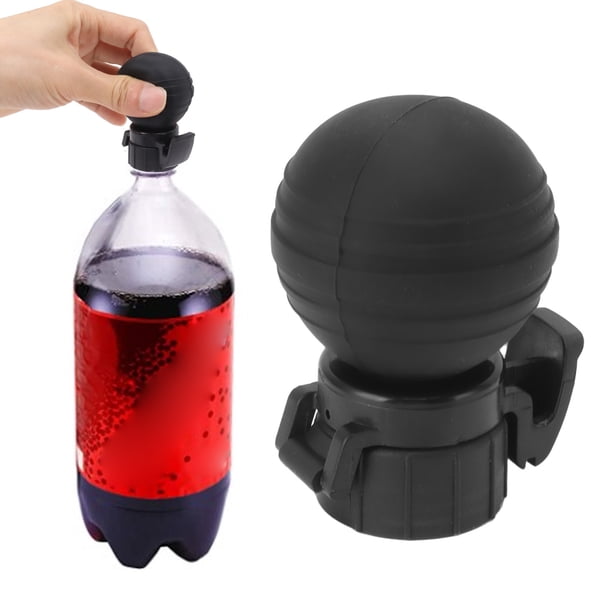 Tapas Para Latas De Refresco Tapas De Botellas a Prueba De Derrames Tapa Bomba De Aire Para Bebidas Carbonatadas Tapas De Silicona Reutilizables Con Bomba De Aire Para Refrescos Anggrek Otros
