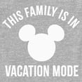 thumbnail image 2 of Toddler's Mickey & Friends This Family is in Vacation Mode Classic Silhouette  Graphic Tee Athletic Heather 3T, 2 of 3