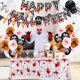 thumbnail image 1 of Decoraciones De Halloween Conjunto De Globos De Halloween Bloody Handprint Banner Paper Ghost Party Decor Para School Bar Guardurnaity HA040343-04, 1 of 6