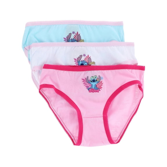 Textiel Trade Toddler Girl's Lilo & Stitch Briefs (3 Pack)