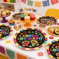 thumbnail image 4 of Carnival Party Tableware Set with Plates Cups Napkins Tablecloth and Decorations Complete Party Table Supplies Kit for Celebration Event Table Setup, 4 of 6