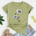 thumbnail image 2 of Tops de verano Regalos para hombre y mujer Camiseta Blusa de manga corta con estampado de verano Pompotops hfajkhk137700, 2 of 6