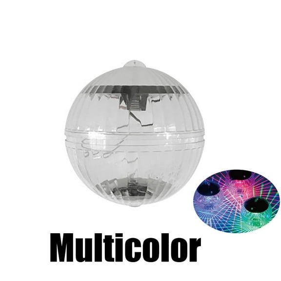 Clearance! EQWLJWE Solar Powered Water Float Light Pond Floating Light Magic Ball Light Garden Decoration Light Pool Light