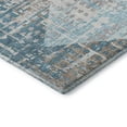 thumbnail image 3 of Addison Rugs Mayfield Premium Machine Washable Transitional Geometric Teal Rectangle Rug, 10' X 14' Machine Washable Transitional Geometric Teal Oversized Sherpa Throw Blanket, 3 of 6