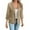 Beige, variant on ZQUUVOU Womens Casual Blazers Open Front Long Sleeve Solid Button Work Office Blazer Jacket Coats (Khaki,XL)