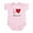 Petal Pink, variant on CafePress - I Love My Abuelo - Baby Light Bodysuit, Size Newborn - 24 Months